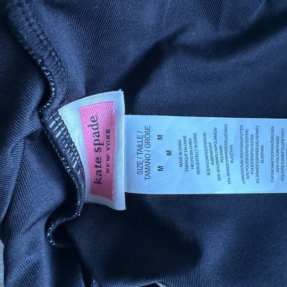 NWT• KATE SPADE• Women’s 2 Piece Lia Logo Dot Bikini Set Size Medium - Picture 7 of 14